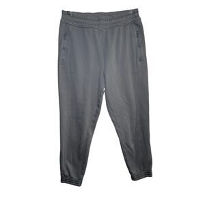 Fabletics gray jogger sweatpants womens medium‎ lounge workout athleisure sporty